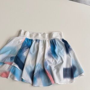 Lululemon Athletica Blue and Pink Skater Skirt